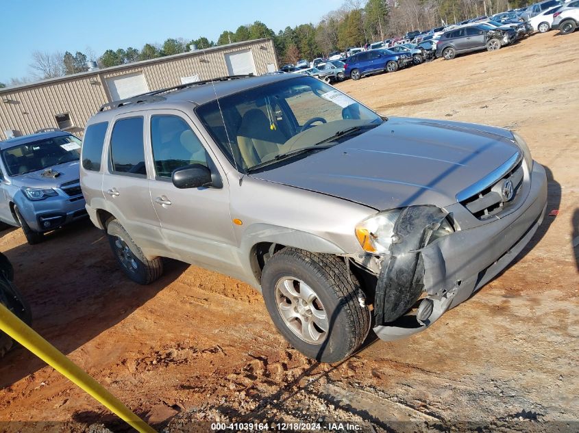 2001 Mazda Tribute Dx V6 VIN: 4F2YU07111KM48436 Lot: 41039164