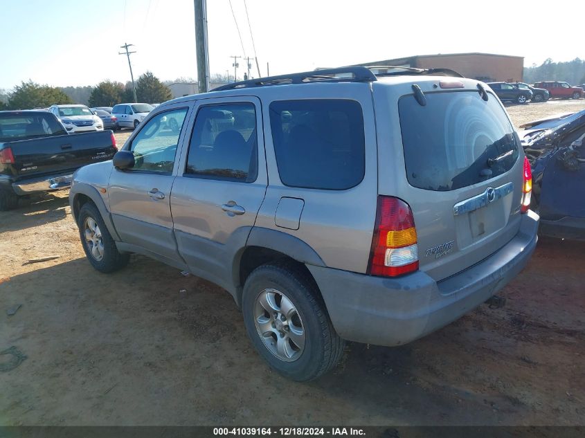 2001 Mazda Tribute Dx V6 VIN: 4F2YU07111KM48436 Lot: 41039164