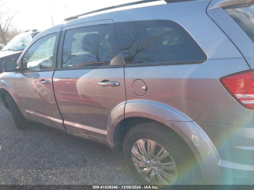 2018 Dodge Journey Se VIN: 3C4PDCAB8JT276709 Lot: 41039346