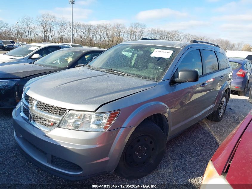 2018 Dodge Journey Se VIN: 3C4PDCAB8JT276709 Lot: 41039346