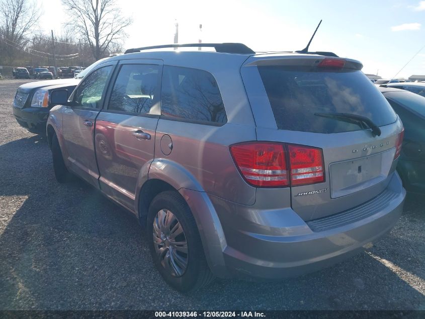 2018 Dodge Journey Se VIN: 3C4PDCAB8JT276709 Lot: 41039346