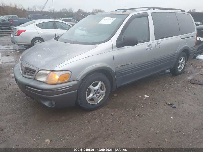 2002 Pontiac Montana M16 W/1Se Pkg. VIN: 1GMDX13E42D323291 Lot: 41039579