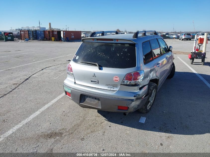 2004 Mitsubishi Outlander Xls VIN: JA4LZ41F44U053435 Lot: 41039736