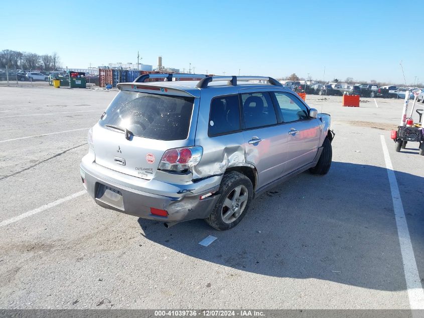 2004 Mitsubishi Outlander Xls VIN: JA4LZ41F44U053435 Lot: 41039736