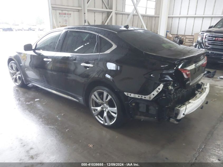 2016 Infiniti Q70L 5.6X VIN: JN1AY1PR7GM590047 Lot: 41039885