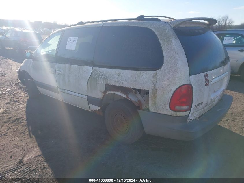 2000 Chrysler Grand Voyager Se VIN: 1C4GJ44G1YB746578 Lot: 41039896