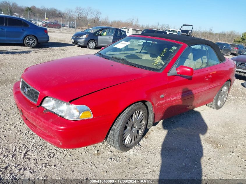 2004 Volvo C70 Lt VIN: YV1NC63DX4J045049 Lot: 41040089