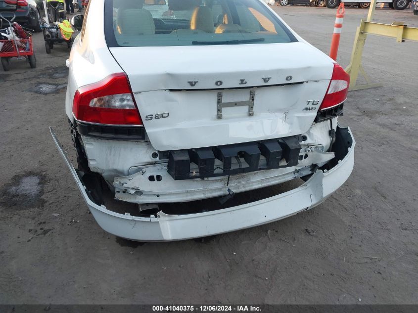 2012 Volvo S80 T6 VIN: YV1902AH8C1158084 Lot: 41040375