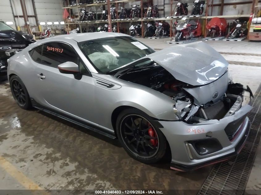 2017 Subaru Brz Limited VIN: JF1ZCAC14H9602020 Lot: 41040403