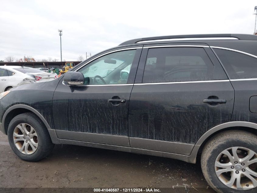 2012 Hyundai Veracruz Gls VIN: KM8NU4CC2CU185068 Lot: 41040587