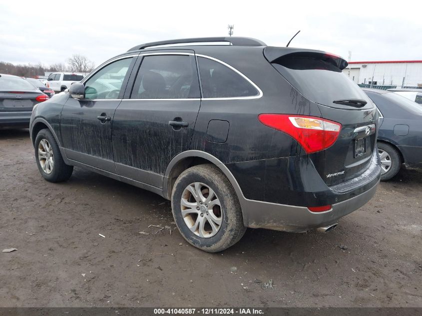 2012 Hyundai Veracruz Gls VIN: KM8NU4CC2CU185068 Lot: 41040587