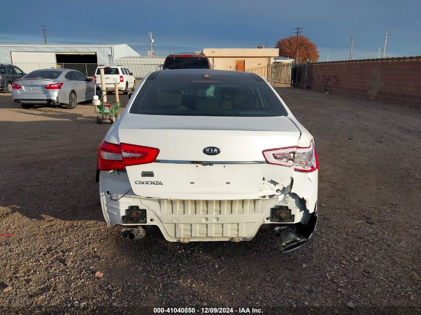 2014 Kia Cadenza Premium VIN: KNALN4D72E5162751 Lot: 41040850