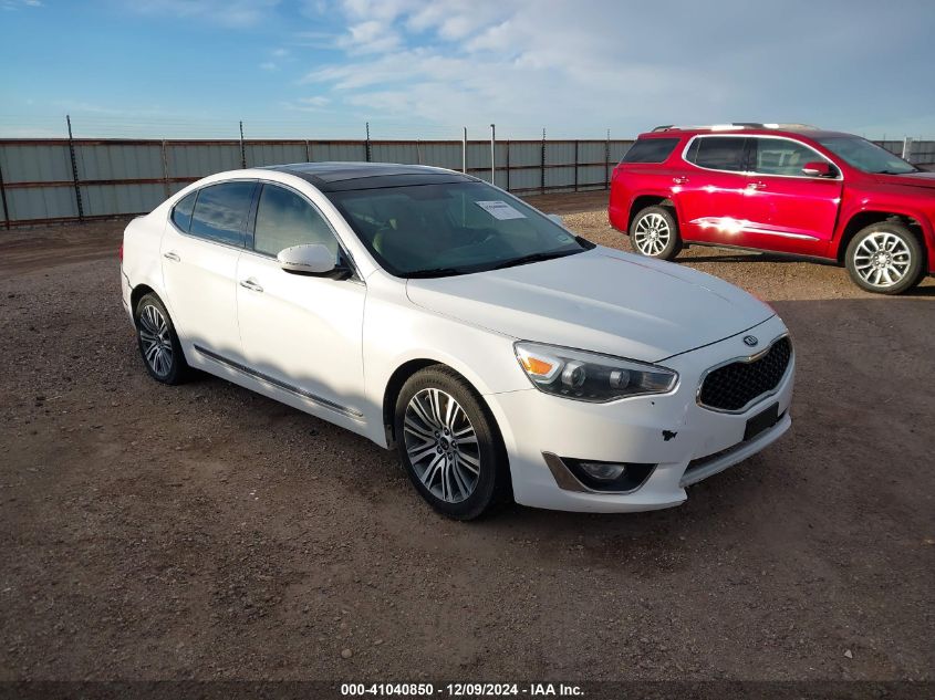 2014 Kia Cadenza Premium VIN: KNALN4D72E5162751 Lot: 41040850