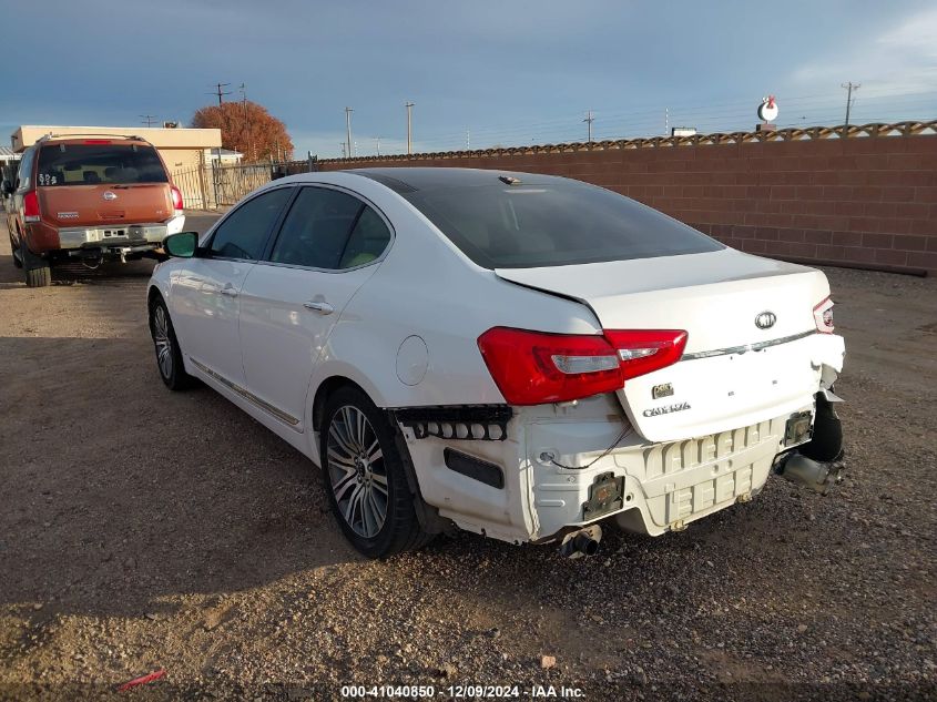 2014 Kia Cadenza Premium VIN: KNALN4D72E5162751 Lot: 41040850