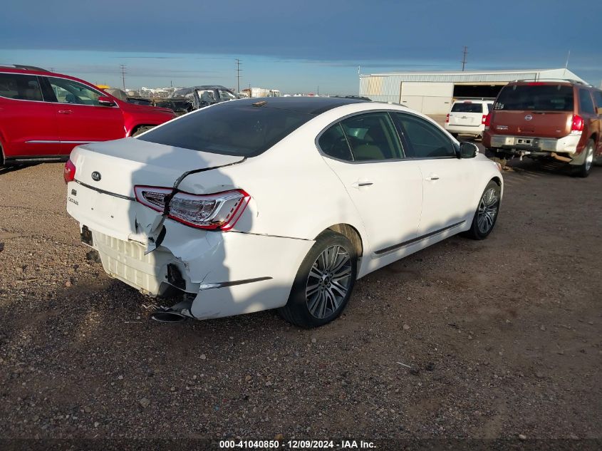 2014 Kia Cadenza Premium VIN: KNALN4D72E5162751 Lot: 41040850