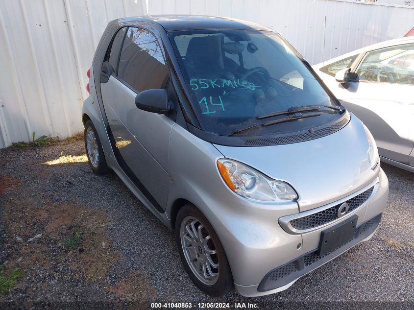 2014 Smart Fortwo Electric Drive Passion VIN: WMEEJ9AA4EK736645 Lot: 41040853