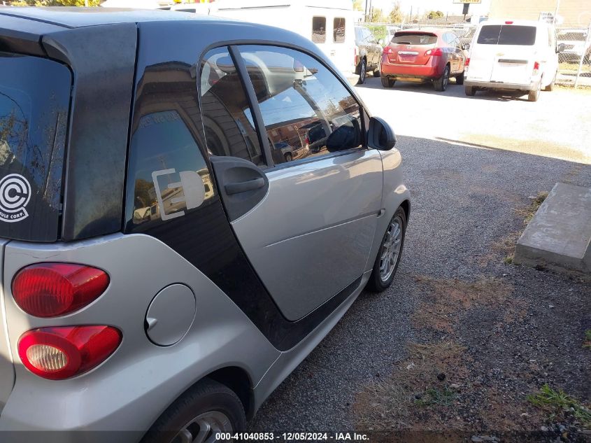 2014 Smart Fortwo Electric Drive Passion VIN: WMEEJ9AA4EK736645 Lot: 41040853