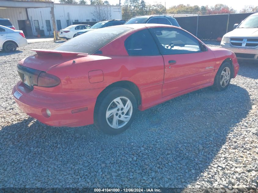 2000 Pontiac Sunfire Se VIN: 1G2JB1245Y7160368 Lot: 41041000