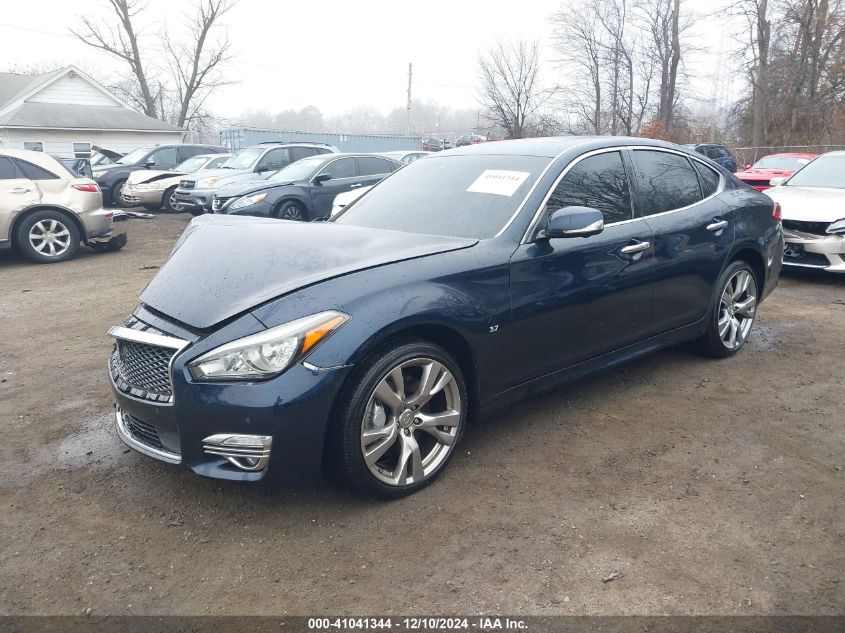 2016 Infiniti Q70 3.7X VIN: JN1BY1AR8GM270829 Lot: 41041344