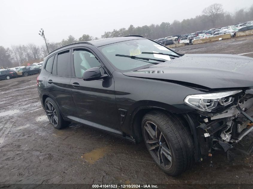 2021 BMW X3 M VIN: 5YMTS0C00M9F23971 Lot: 41041523