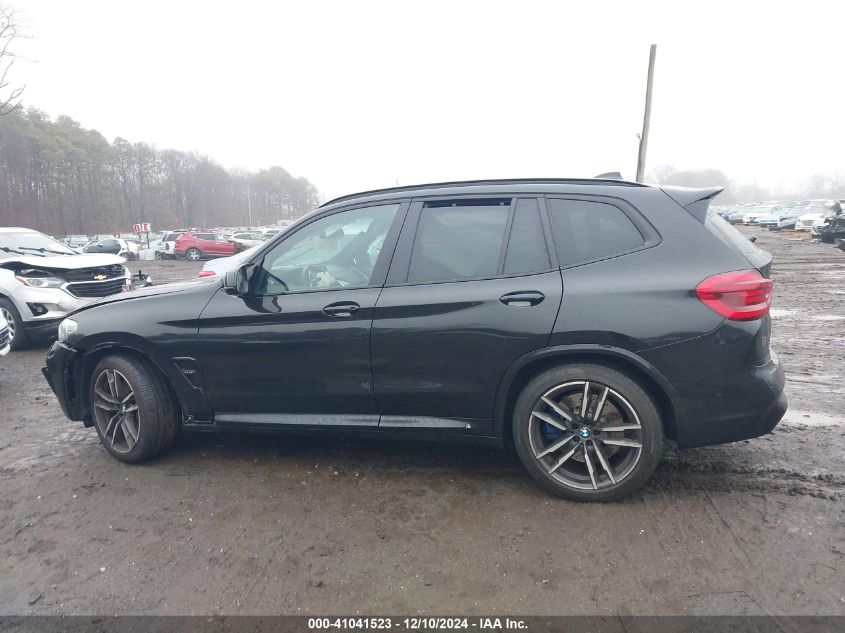 2021 BMW X3 M VIN: 5YMTS0C00M9F23971 Lot: 41041523