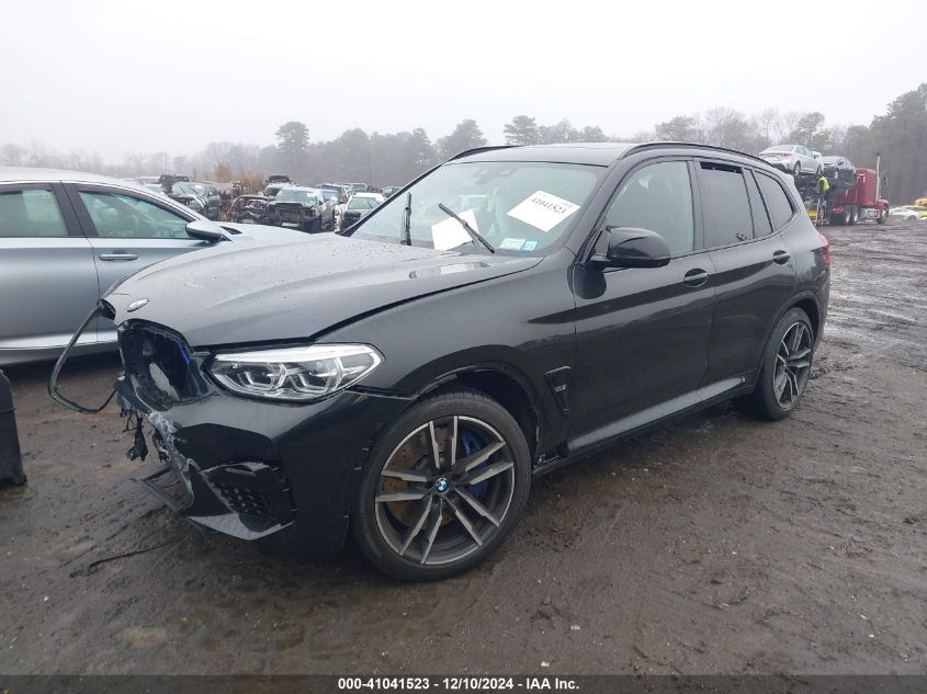 2021 BMW X3 M VIN: 5YMTS0C00M9F23971 Lot: 41041523