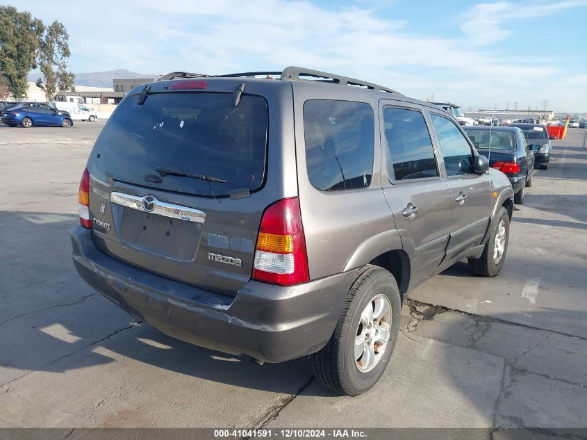 2003 Mazda Tribute Lx V6 VIN: 4F2YZ04113KM49479 Lot: 41041591