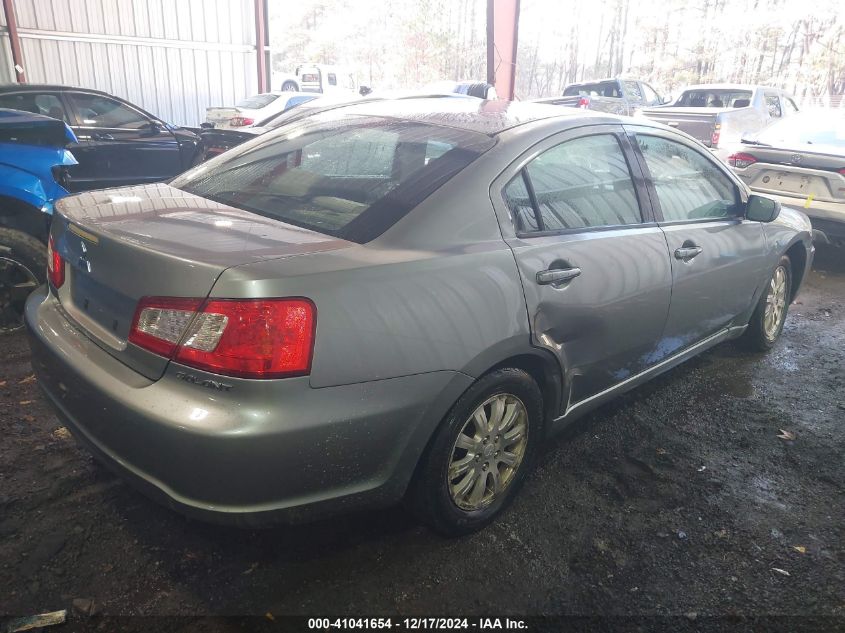 2009 Mitsubishi Galant Es/Sport Edition VIN: 4A3AB36F39E015410 Lot: 41041654