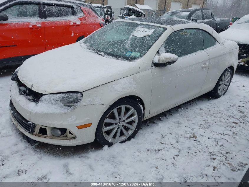 2012 Volkswagen Eos Komfort VIN: WVWBW7AH8CV000386 Lot: 41041678