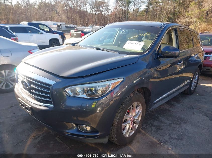 2013 Infiniti Jx35 VIN: 5N1AL0MM8DC314603 Lot: 41041760