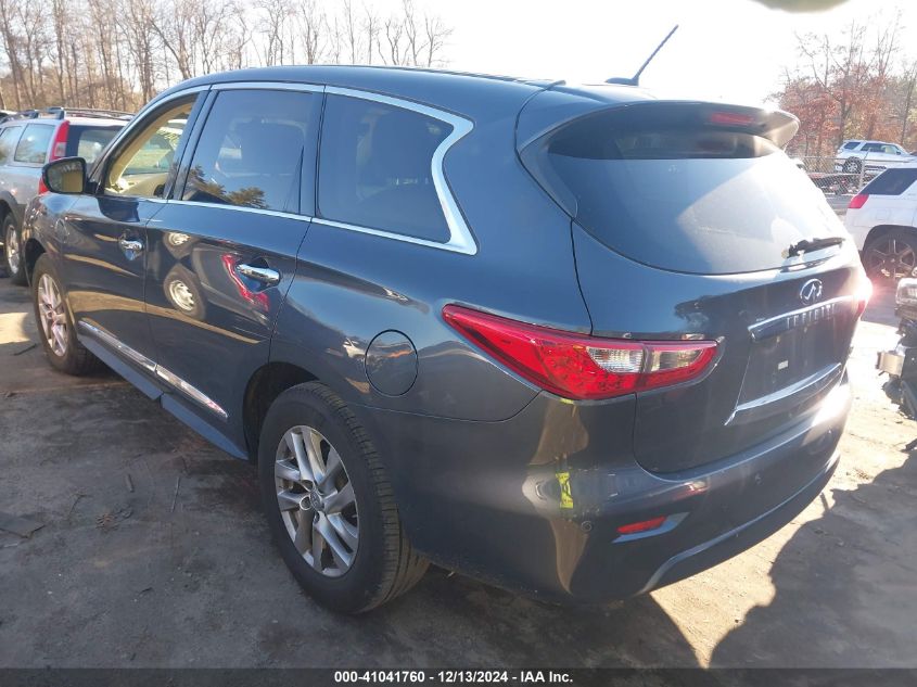 2013 Infiniti Jx35 VIN: 5N1AL0MM8DC314603 Lot: 41041760