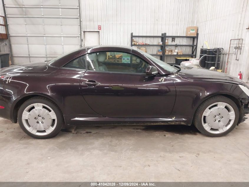 2003 Lexus Sc 430 VIN: JTHFN48Y030040692 Lot: 41042028