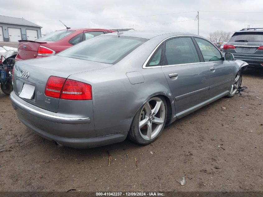 2008 Audi A8 4.2 VIN: WAUMV94E18N006334 Lot: 41042237