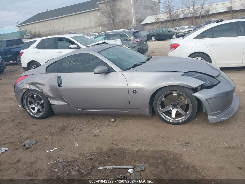 2008 Nissan 350Z VIN: JN1BZ34D08M706602 Lot: 41042329