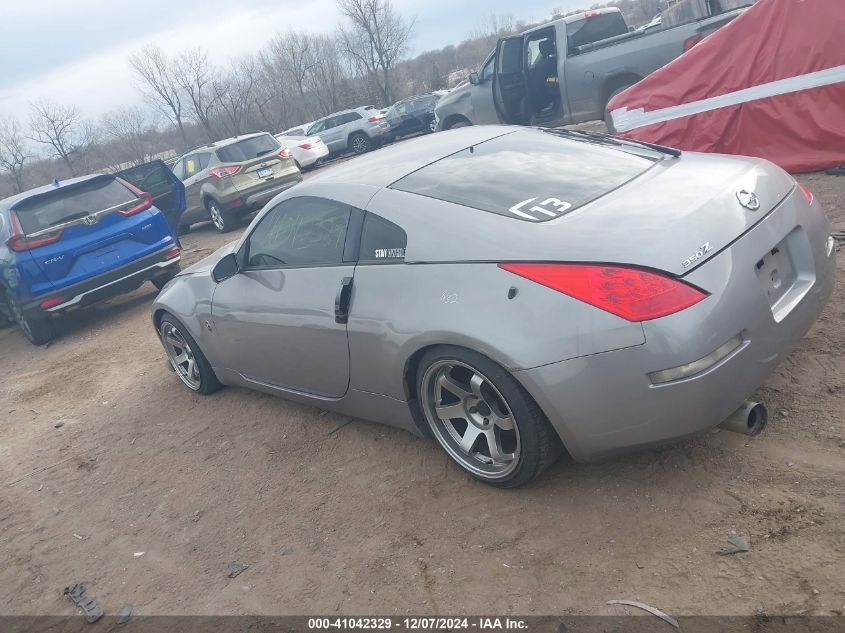 2008 Nissan 350Z VIN: JN1BZ34D08M706602 Lot: 41042329