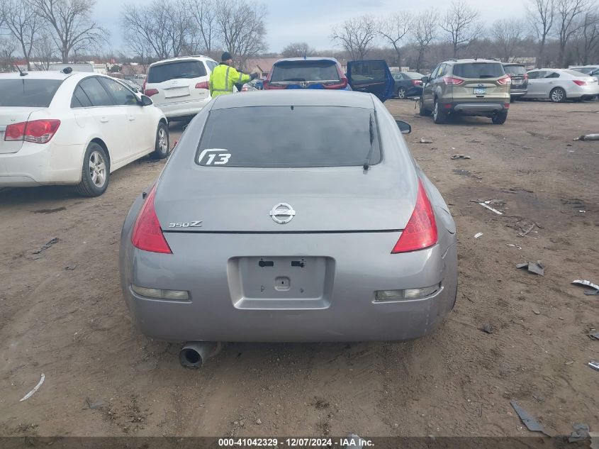 2008 Nissan 350Z VIN: JN1BZ34D08M706602 Lot: 41042329