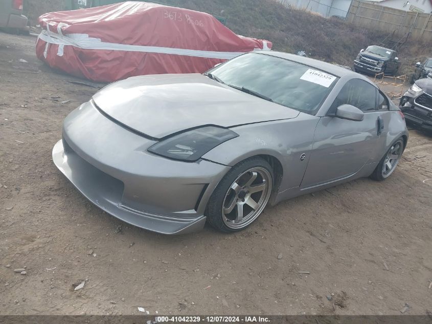 2008 Nissan 350Z VIN: JN1BZ34D08M706602 Lot: 41042329