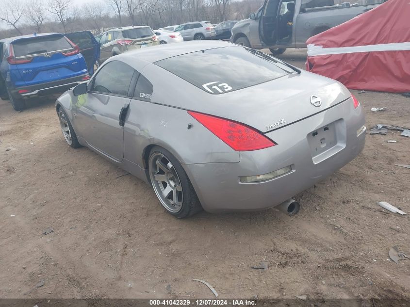 2008 Nissan 350Z VIN: JN1BZ34D08M706602 Lot: 41042329