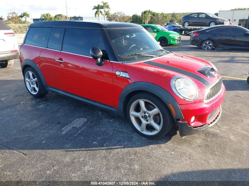 2008 Mini Cooper S Clubman VIN: WMWMM335X8TP87447 Lot: 41042607