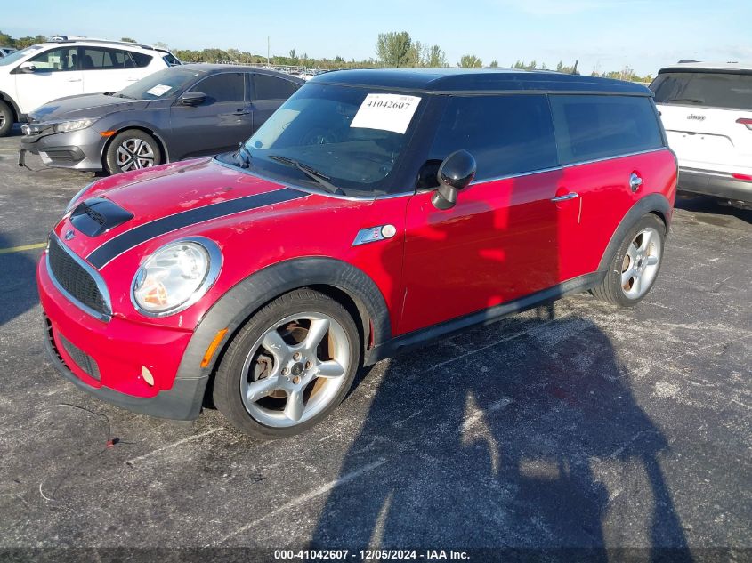 2008 Mini Cooper S Clubman VIN: WMWMM335X8TP87447 Lot: 41042607