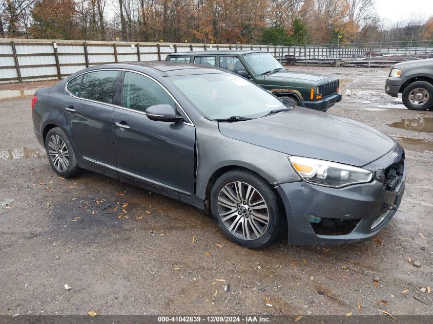 2014 Kia Cadenza Premium/Limited VIN: KNALN4D71E5124881 Lot: 41042639