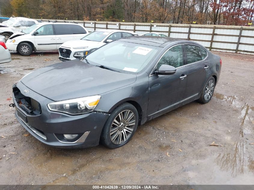 2014 Kia Cadenza Premium/Limited VIN: KNALN4D71E5124881 Lot: 41042639