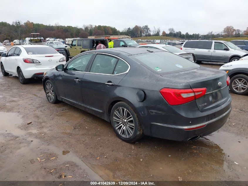 2014 Kia Cadenza Premium/Limited VIN: KNALN4D71E5124881 Lot: 41042639