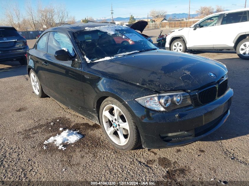 2011 BMW 128I VIN: WBAUP7C52BVK78477 Lot: 41043230