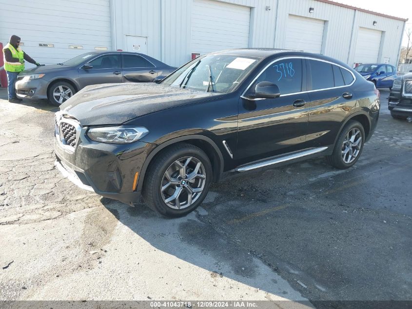 2023 BMW X4 xDrive30I VIN: 5UX33DT03P9R23827 Lot: 41043718