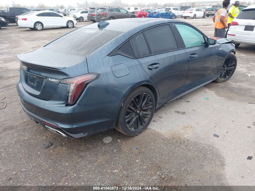 2021 Cadillac Ct5 V-Series VIN: 1G6DR5RW3M0145652 Lot: 41043873