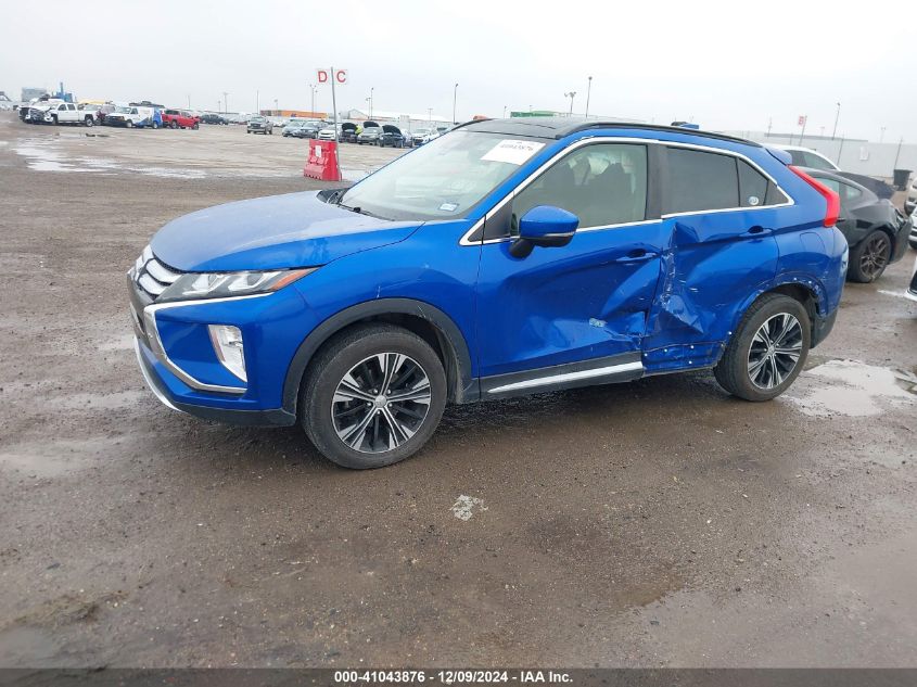 2019 Mitsubishi Eclipse Cross Se/Sel VIN: JA4AT5AA3KZ021613 Lot: 41043876