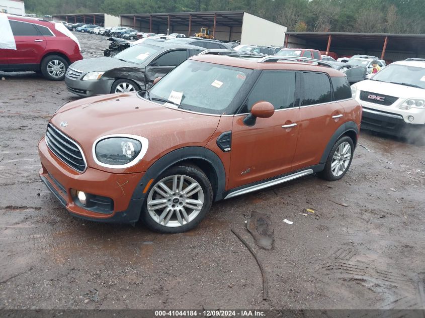 2017 Mini Countryman Cooper VIN: WMZYV5C35H3E01726 Lot: 41044184