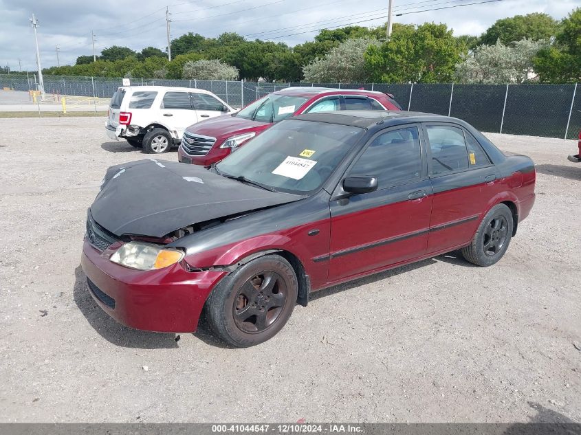 2002 Mazda Protege Dx/Es/Lx VIN: JM1BJ225821608288 Lot: 41044547