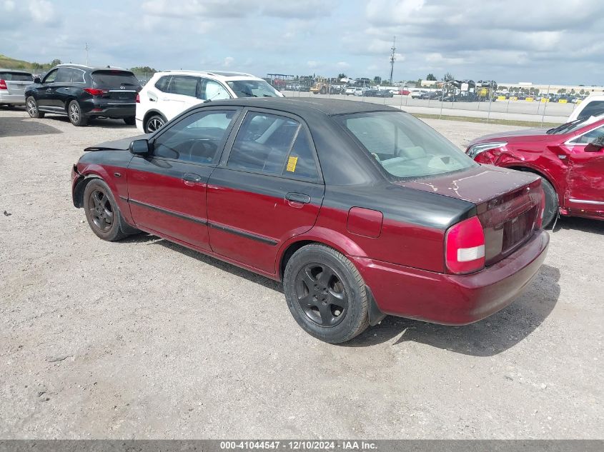 2002 Mazda Protege Dx/Es/Lx VIN: JM1BJ225821608288 Lot: 41044547